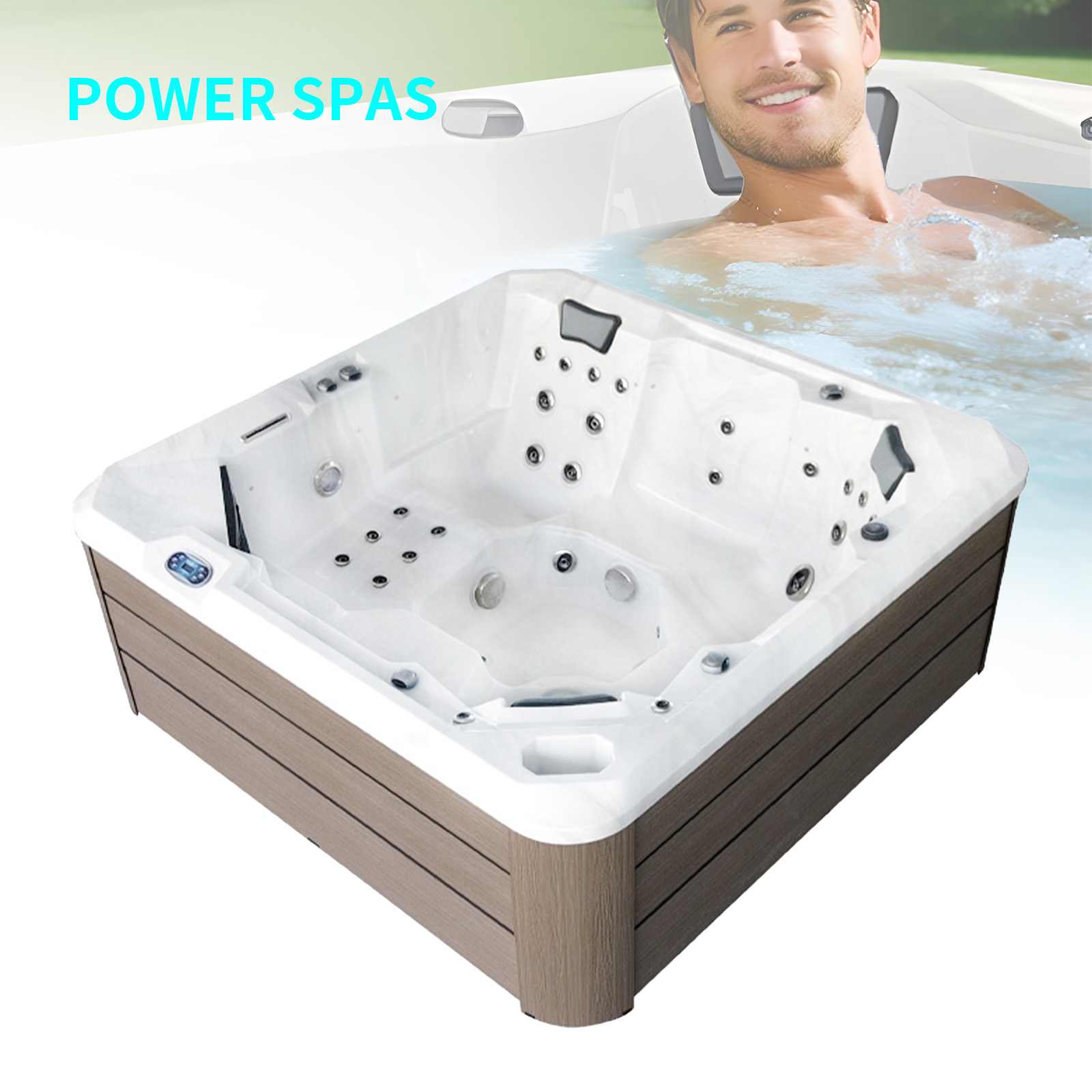 6 person outdoor jacuzzier