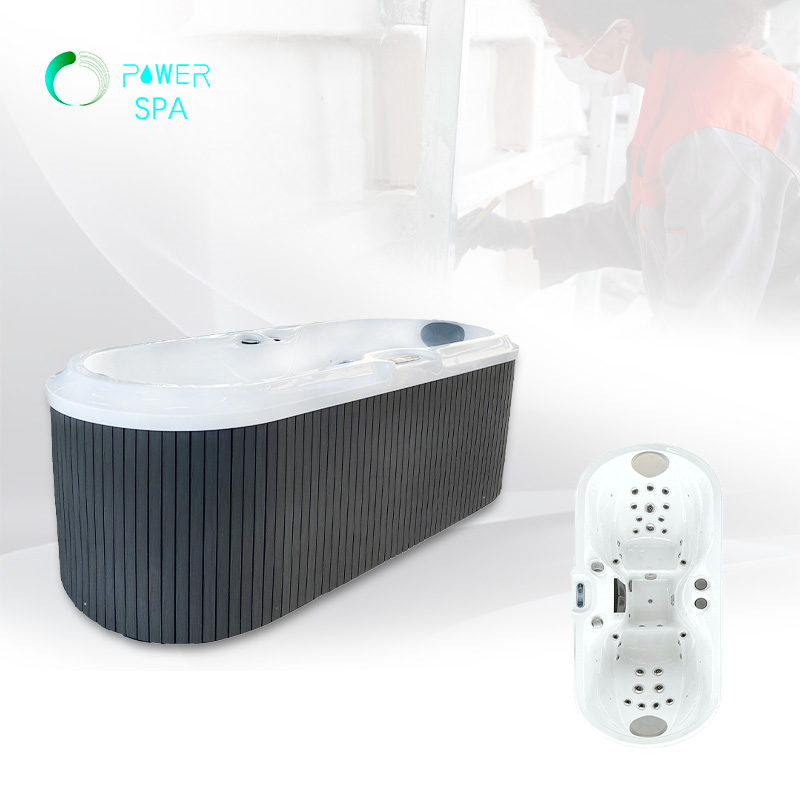 2-personers spa-boblebad