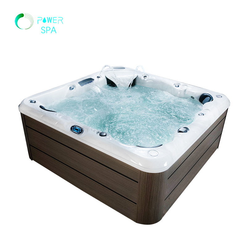 6 Person Massage Spa Hot Tub Outdoor