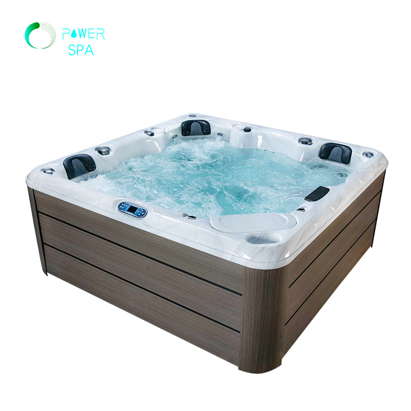 5 Person Outdoor Spa Hot Tub with 118 Massage Jets