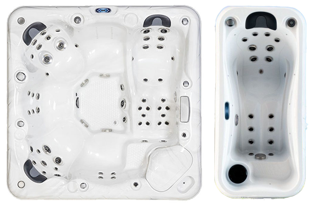 Banheira de hidromassagem para um relaxamento rápido Banheira de hidromassagem para um relaxamento rápido