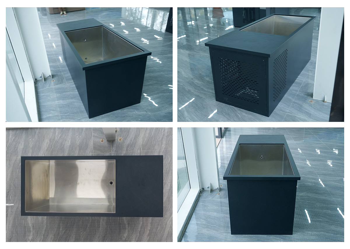 حوض استحمام ثلجي خارجي