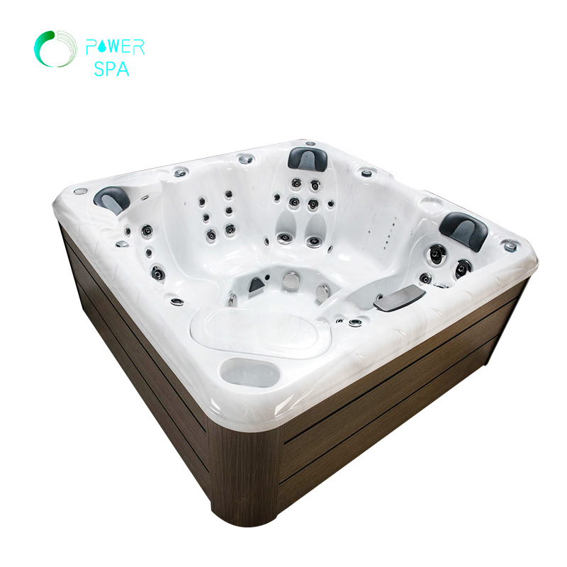 6 Person Massage Spa Hot Tub Outdoor