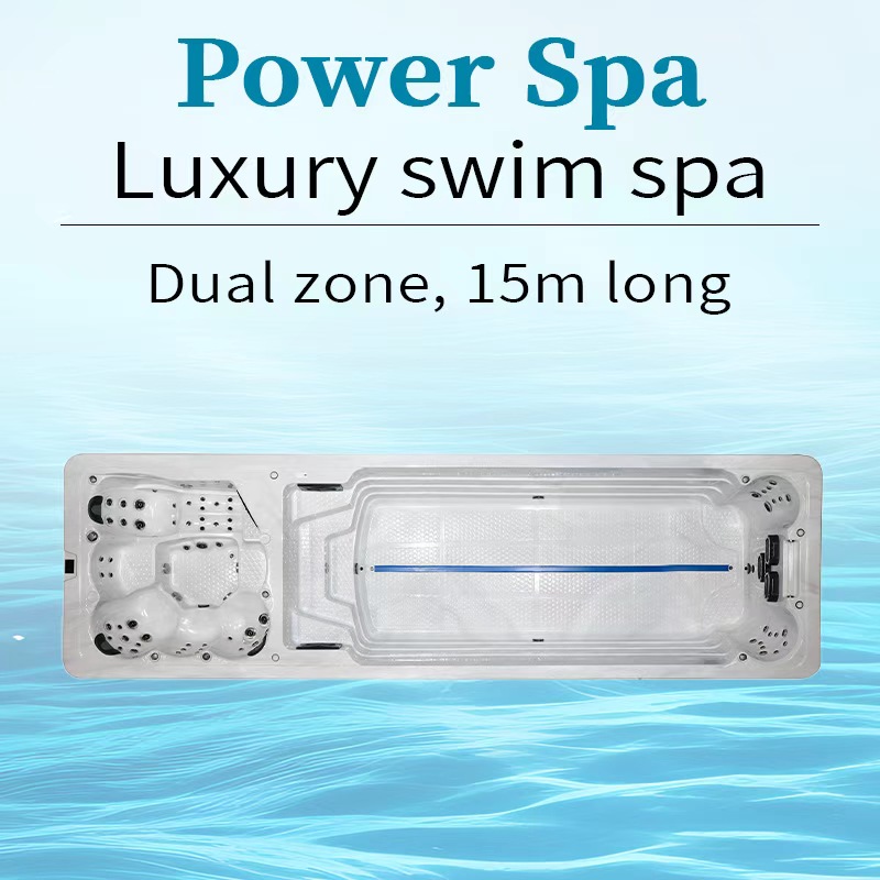 15 m Daul Zone Swim Spa