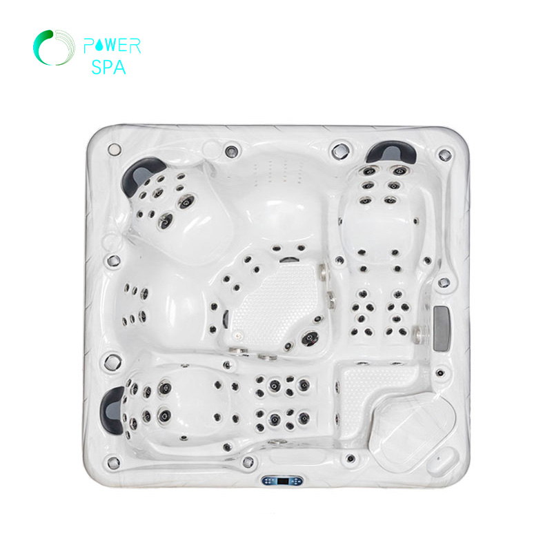 5 Person Outdoor Spa Hot Tub with 118 Massage Jets