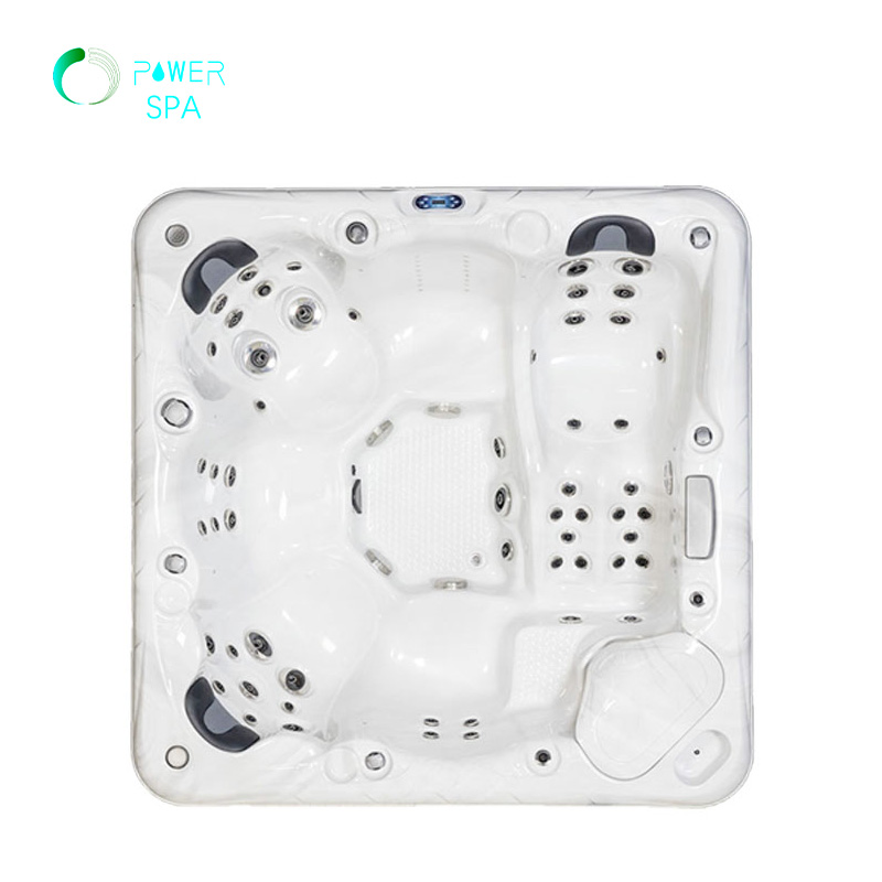 6 Person Massage Spa Hot Tub Outdoor