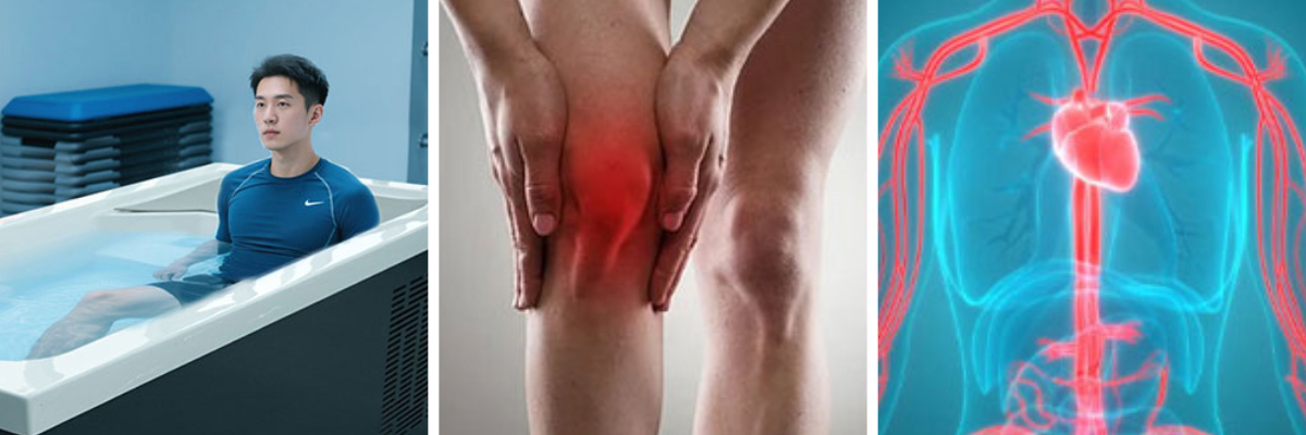 حوض استحمام جليدي خارجي