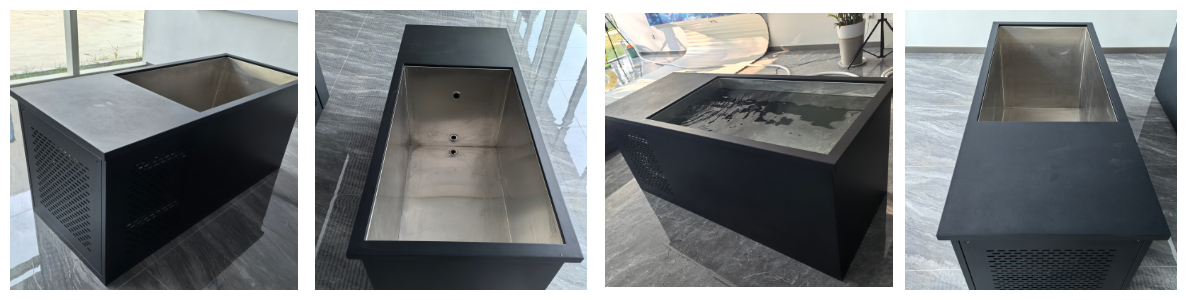 حوض استحمام ثلجي خارجي