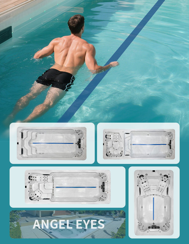 Großer Swim-Spa-Pool Großer Swim-Spa-Pool