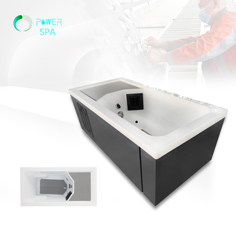 Banheira de gelo acrílica com sistema de refrigeração Banheira fria