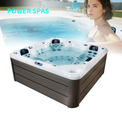5 Person Outdoor Spa Hot Tub with 118 Massage Jets