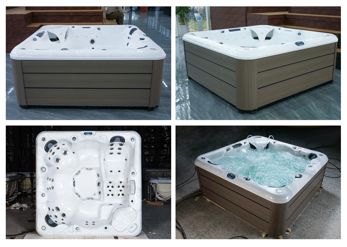 6 Person Massage Spa Hot Tub Outdoor 6 Person Massage Spa Hot Tub Outdoor