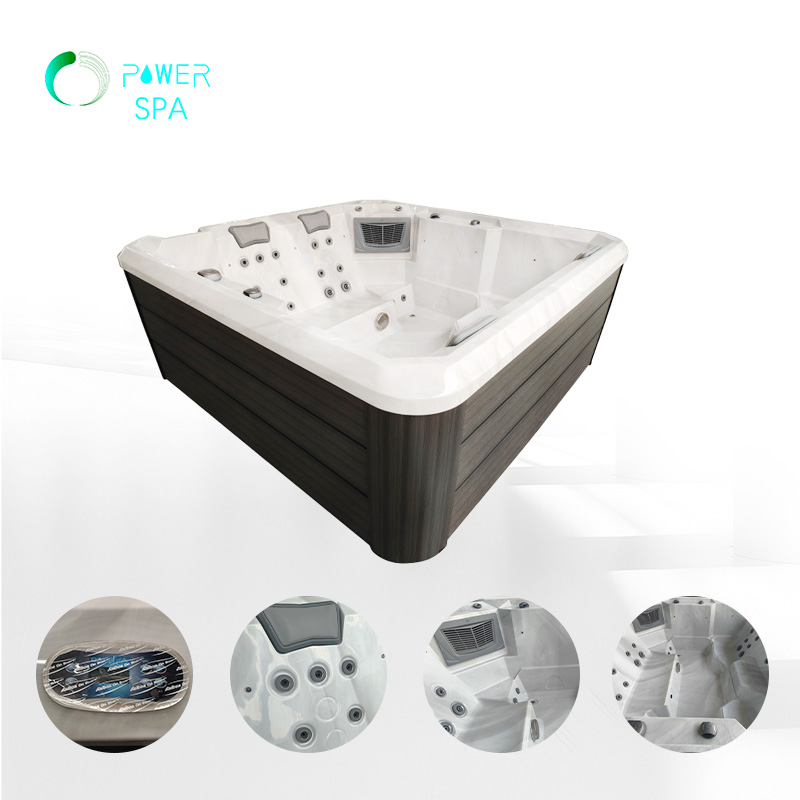 Гидромассажная ванна с усовершенствованными массажными форсунками