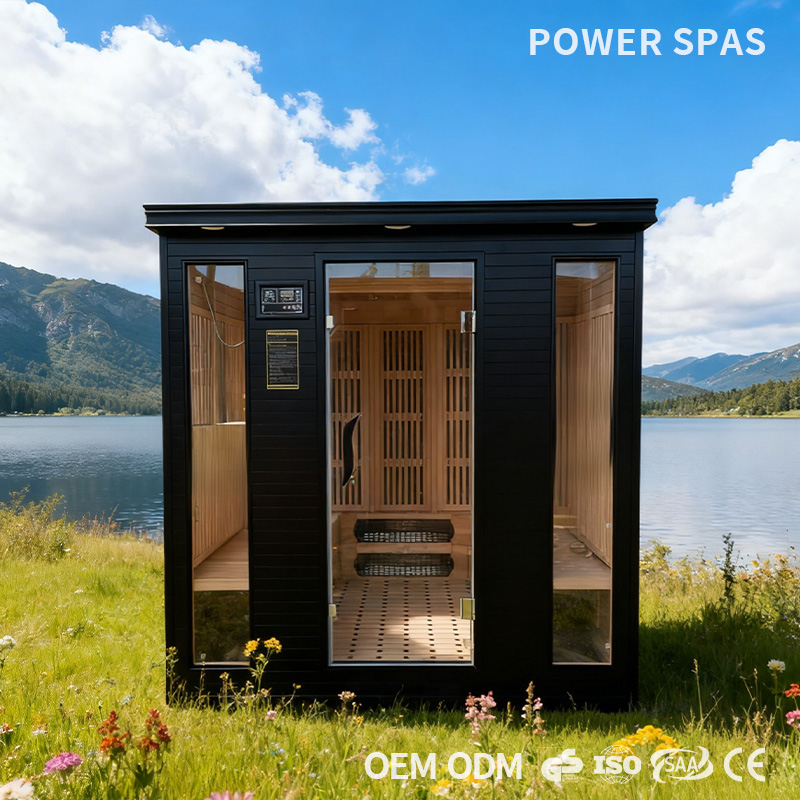 Utendørs badstue for 6 personer