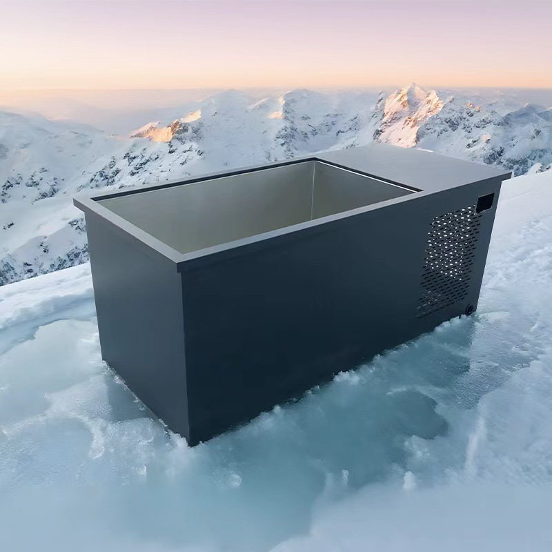 حوض استحمام جليدي من الفولاذ المقاوم للصدأ