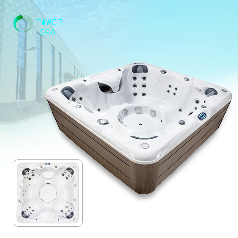 6-personers utendørs spabad