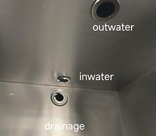 حوض استحمام جليدي خارجي