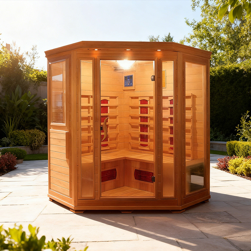 outdoor sauna room