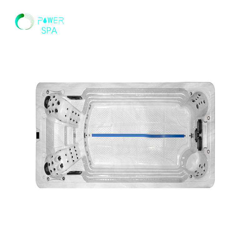 Freistehender 8-m-Schwimm-Spa