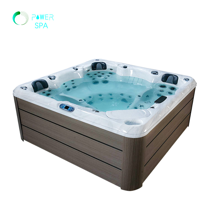 5 Person Outdoor Spa Hot Tub with 118 Massage Jets